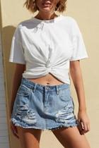  Cropped Twist Tee