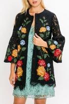  Embroidered Lace Jacket