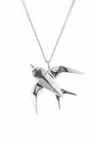  Necklace Swallow Silver