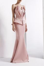  Strapless Trumpet Gown