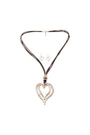  Heart Necklace Set