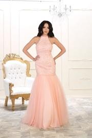  Blush Mermaid Long Dress