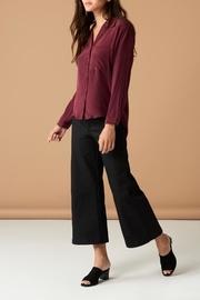  Maroon Button Up