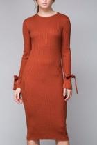  Pumpkin Sweater Dress