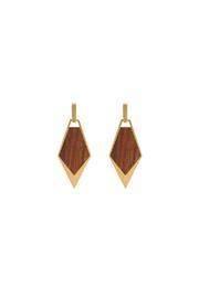  Wood Spear Earring