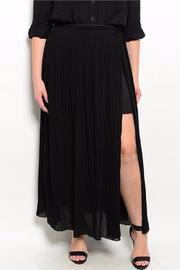  Black Plus Skirt