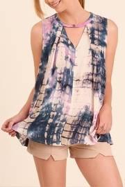  Tie Dye Sleeveless Top