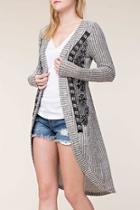  Stone Detail Cardigan