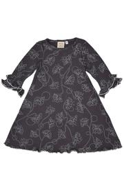 Tulip Sleeve Ruffle Dress