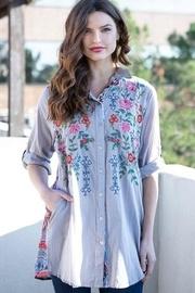  Embroidered Tunic Shirt