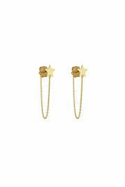  Gold Star Earrings