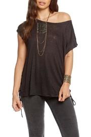  Side Lace-up Dolman