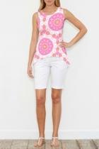  Suzani Pink Tank