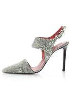  Snakeskin Pump