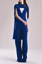  Removable Cape Jumpsuit