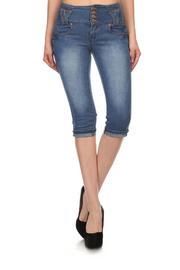  L'square Denim Capri Pant