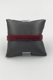  Mindfulness Question Everything Red-leather-bracelet