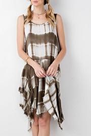  Tie Dye Asymmetrical Dress