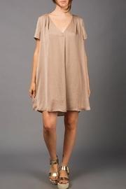  Metallic Swing Dress