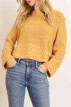  Knit Yellow Sweater