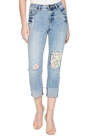  Floral Patch Jeans