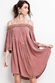  Off Shoulder Swingy-dress
