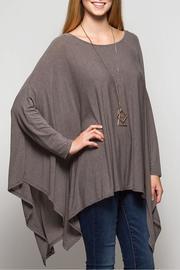  Handkerchief Hem Poncho