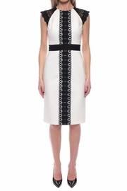  Two Tone Midi Dress