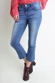  Denim Side/zipper Jeggings