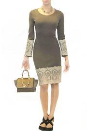  Taupe Lace Dress