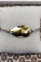  Teardrop Bangle Bracelet