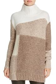  Color-blocked Patchwork Sweater