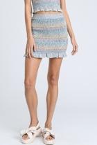  Stripe Smock Skirt
