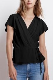  Wrap Rayon Blouse