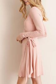  Mauve Wrap Dress