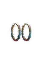  Ombre Spiral Hoops