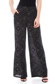 Black Spotted Pants