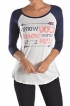  Navy Arrow Tee