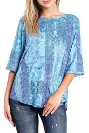  Paisley Raglan Top