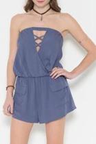  Romper With Cutout