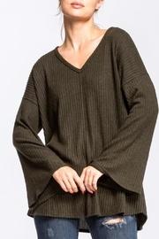  Olive Seam Sweater
