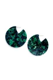  Acetate Disc Earrings
