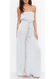  Platinum Strapless Jumpsuit