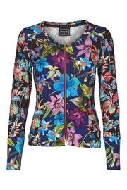  Patchwork Zip Top