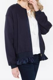  Bomber Ruffle Jacket