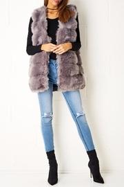  Fur Gilet Grey Vest