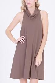 Taupe Backless Dress