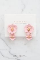  Double Flower Earrings