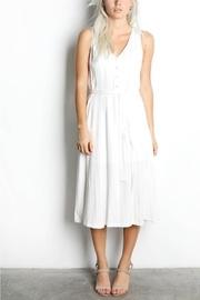  Button Down Midi-dress