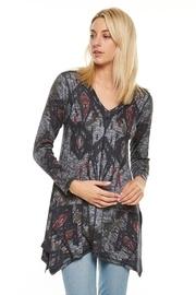  Hoodie Knit Tunic